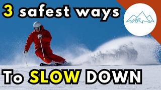 You Wont Believe How Easy it is to Slow Down on Skis  3 Best tips how to slow down whilst skiing [upl. by Arjun]