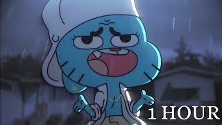 Goodbye  The Amazing World of Gumball INSTRUMENTAL  1 Hour Version [upl. by Emse103]