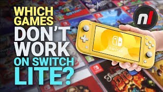 Which Games Dont Work on Nintendo Switch Lite [upl. by Goltz886]