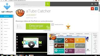 Como grabar Pantalla PC en aTube Catcher 2017 [upl. by Cirdek]