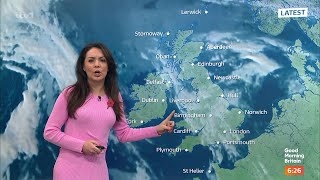 Laura Tobin  GMB Weather 05Nov2024 [upl. by Baynebridge]