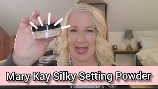 Mary Kays NEW Silky Setting Powder  Powder For All Ages  DeAnna Loudon [upl. by Mloc945]