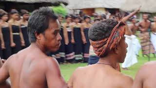 Bei Mau Circle Songs at a Tetun Harvest Festival [upl. by Nyltiac]