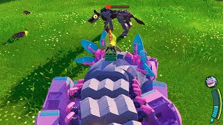 CÓMO ENCONTRAR Y DOMAR A KLOMBO 🐱‍🐉🐺 en LEGO Fortnite [upl. by Jeffers]