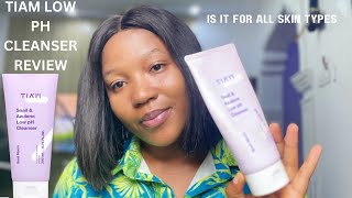 TIAM SNAIL amp AZULENE LOW PH CLEANSER REVIEW [upl. by Tomasine731]