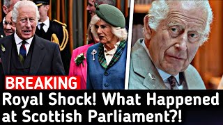 🚨 ROYAL NEWS🚨You Wont Believe What Happened When The King and Queen Opened Scottish Parliament [upl. by Dierdre399]