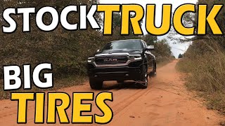 The biggest tires that fit a stock 20192023 Ram 1500 Nitto Ridge Grappler Tire Review [upl. by Aufmann]