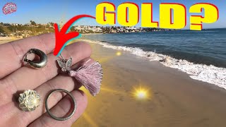 Did I STEAL Robert’s Gold 😥• SoCal Beach Metal Detecting Roadtrip Day 9 [upl. by Agiaf]