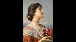 WLADYSLAW CZACHÓRSKI 18501911 Polish painter ✽ Schubert  Serenade [upl. by Nihcas]