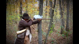 Loading amp Shooting A Smoothbore Flintlock [upl. by Petr]