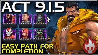 MCOC Act 915  Easy Path For Completion  Hyperion vs Kraven  2024 [upl. by Carnay]