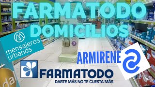 Servicios FARMATODO Mensajeros urbanos con ARMIRENE Actualizacion 2022 [upl. by Yehc]