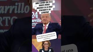 AMLO EXHIBE QUE DENISE MAERKER SE LA PASÓ ATACANDO A SU GOBIERNO EN EL DEBATE PRESIDENCIAL ‼️ [upl. by Eirtemed]