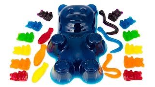 How to Make a Giant Gummy Bear and other Gummy Candy from Cookies Cupcakes and Cardio [upl. by Weiman]