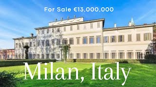 17th Century Milan Italy Mansion for sale [upl. by Vharat]