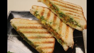 Jain Toast Sandwich  Jain Cuisine  Sanjeev Kapoor Khazana [upl. by Godden246]