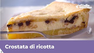 CROSTATA DI RICOTTA CON GOCCE DI CIOCCOLATO [upl. by Yasui48]