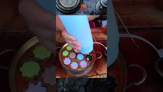 Khanom krok singapore Thailand Street food shorts streetfood viralvideo cooking thailand [upl. by Senzer959]