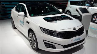 Kia Optima THybrid 2015 In detail review walkaround Interior Exterior [upl. by Anailil]