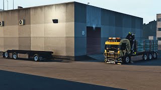 ETS2  Truck build  Scania P4 hooklift with crane  XL Bygg [upl. by Bigler968]