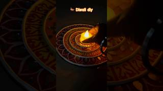 Diwali diya 🪔 plate decor beautiful diy😍 shorts trending diwali diya diy [upl. by Anoniw440]