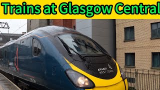 Trains at Glasgow Central 2924 [upl. by Eardnaed]