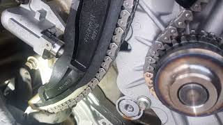 Cloyes timing chain kit tensioner failure 90738s resulted in bent valves [upl. by Adnaval]