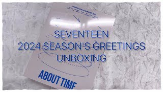 UNBOXINGGIVEAWAY SEVENTEEN 2024 SEASONS GREETINGS UNBOXING [upl. by Illah257]