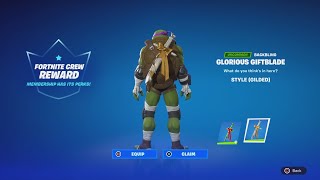 You Can Get 2 Gifts TODAY In Fortnite Winterfest Heres How EXCLUSIVE Gilded Glorious Giftblade [upl. by Anerrol623]