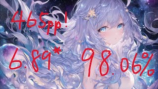 465pp Osu mania Camellia feat Nanahira  finorza 689⭐ 9806 [upl. by Nikita]