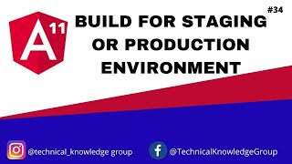 Angular 11  Build for Staging Production in Angular 11 tutorial 34 [upl. by Champaigne]