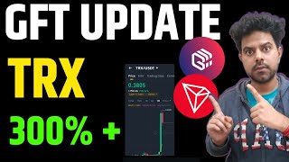 🔴Gft Coin Update  Trx ATH  Tron Coin News Today [upl. by Ocirred]