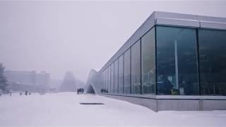 Snow at EPFL 02032018 [upl. by Johnson]