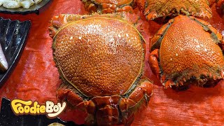 닭게 볶음  StirFried Spanner Crab  Taiwan Street Food  가오슝 리우허 야시장 [upl. by Braasch]