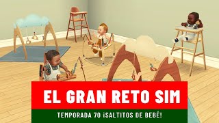 El Gran Reto Sim¡Saltitos de bebe70° TemporadaLos Sims FreePlay 🧡 [upl. by Enomaj26]