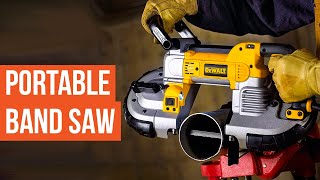 Top 7 Portable Band Saw for Metal  Best Metal Band Saw  Milwaukee VS Dewalt [upl. by Newra]