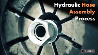 Hydraulic Hose Assembly Process  Hydroscand UK [upl. by Lunseth]