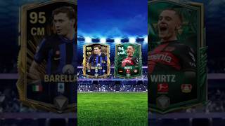 🇮🇹 Barella vs Wirtz 🇩🇪 eafc fifamobile eafcmobile24 fifa eafc24 shorts vs football [upl. by Adriana]