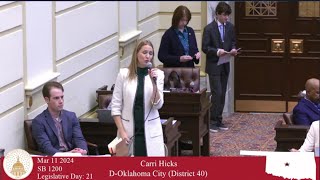 Debate and vote on lock the clock legislation for Oklahoma [upl. by Heti]