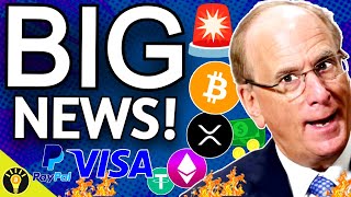 🚨BIG CRYPTO NEWS Visa Tokenization PayPal PYUSD Coinbase to Delist Tether USDT [upl. by Bowes31]