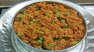 சோயா கீமா பட்டாணி மசாலா Soya Keema Peas Masala Veg Keema masala recipe in tamil [upl. by Hsirrap]