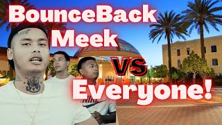 Rapper BounceBack Meek Says He Funks WAll South Stockton [upl. by Kilgore]