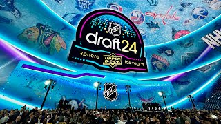 All First Round Picks and Trades from the 2024 NHL Entry Draft [upl. by Anaher99]