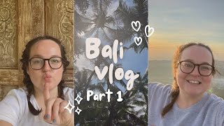 BALI VLOG PART 1  Volunteer Bali Coral Reef Restoration Mount Batur etc  NICOLE ADELINE [upl. by Hazelton311]