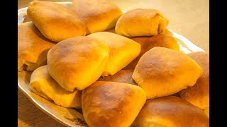 Piroggen mit Hackfleisch Füllung  Russische Teigtaschen [upl. by Ille]