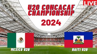 Mexico vs Haiti U20 CONCACAF Championship 2024 Preview Prediction [upl. by Elirpa]