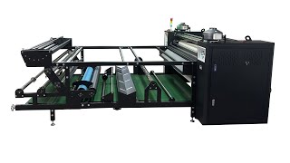 Assembly of roll heat press calendar machine 320mm420mm drum diameter [upl. by Ajnos]