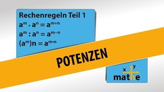 Rechnen mit Potenzen  Teil 1 [upl. by Aicen]