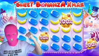 MY BIGGEST WIN EVER ON SWEET BONANZA XMAS ACTUALLY INSANE [upl. by Atnomed]