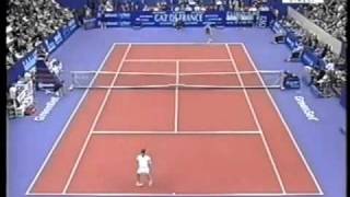 Monica Seles vs Justine Henin 2002 GDF Highlights [upl. by Idram515]